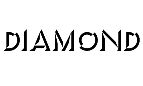 Diamond font