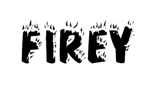 firey font