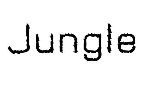 Jungle Burnout font