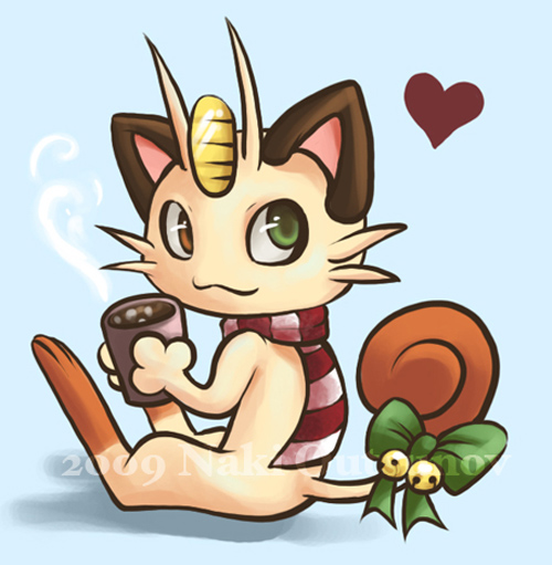 christmas meowth