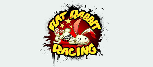 Flat Rabbit Racing Logo