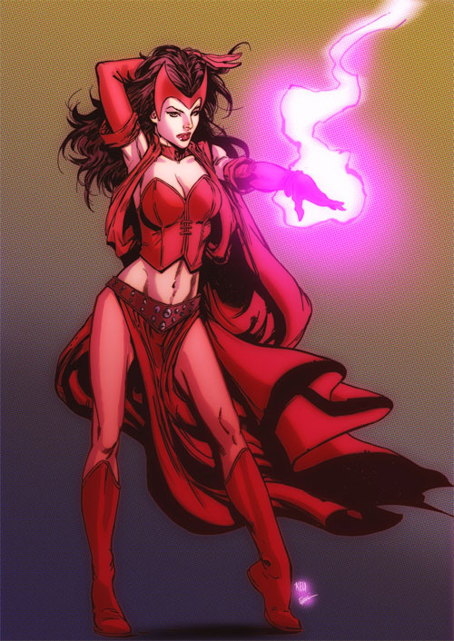 Scarlet Witch Colors