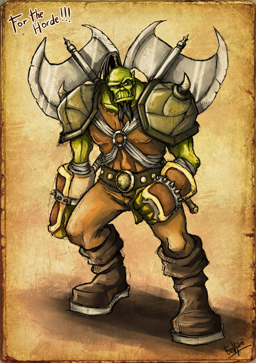 orc warrior color