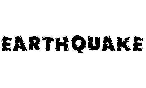 Earthquake MF font