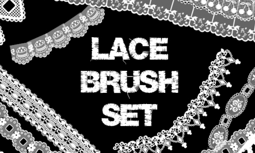 Lace Brush Set