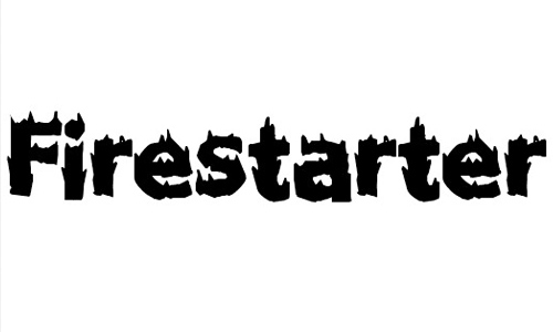 Firestarter font