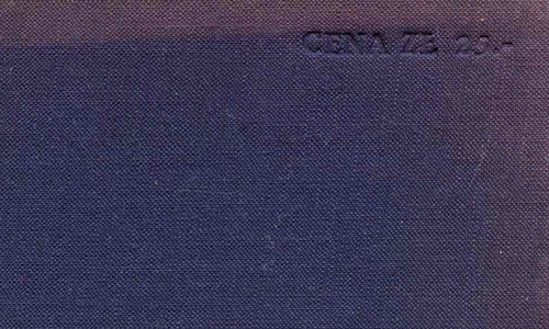 Blue book cover
