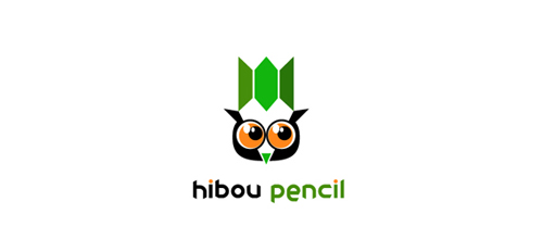 Hibou Pencil logo