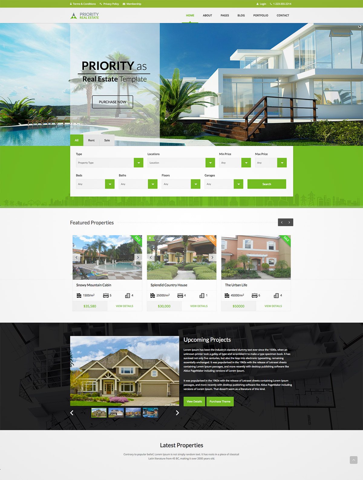 multipurpose theme website