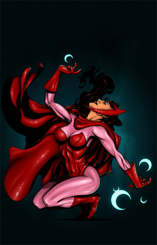 Scarlet Witch color