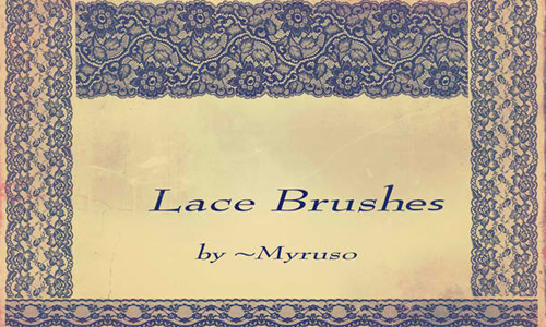 Lace brushes