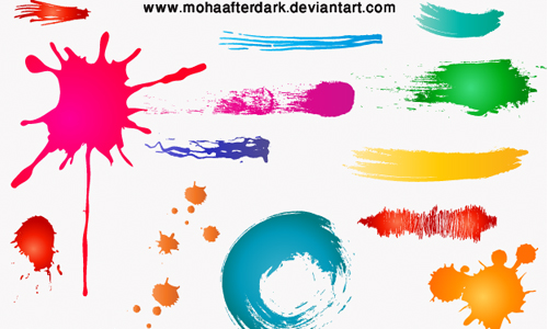 paint splatter brushes photoshop cs6 free download