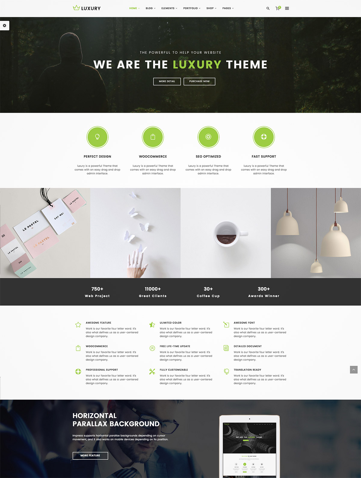 dynamic responsive theme