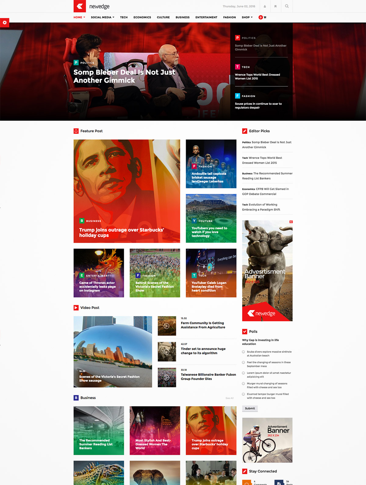 magazine wordpress themes