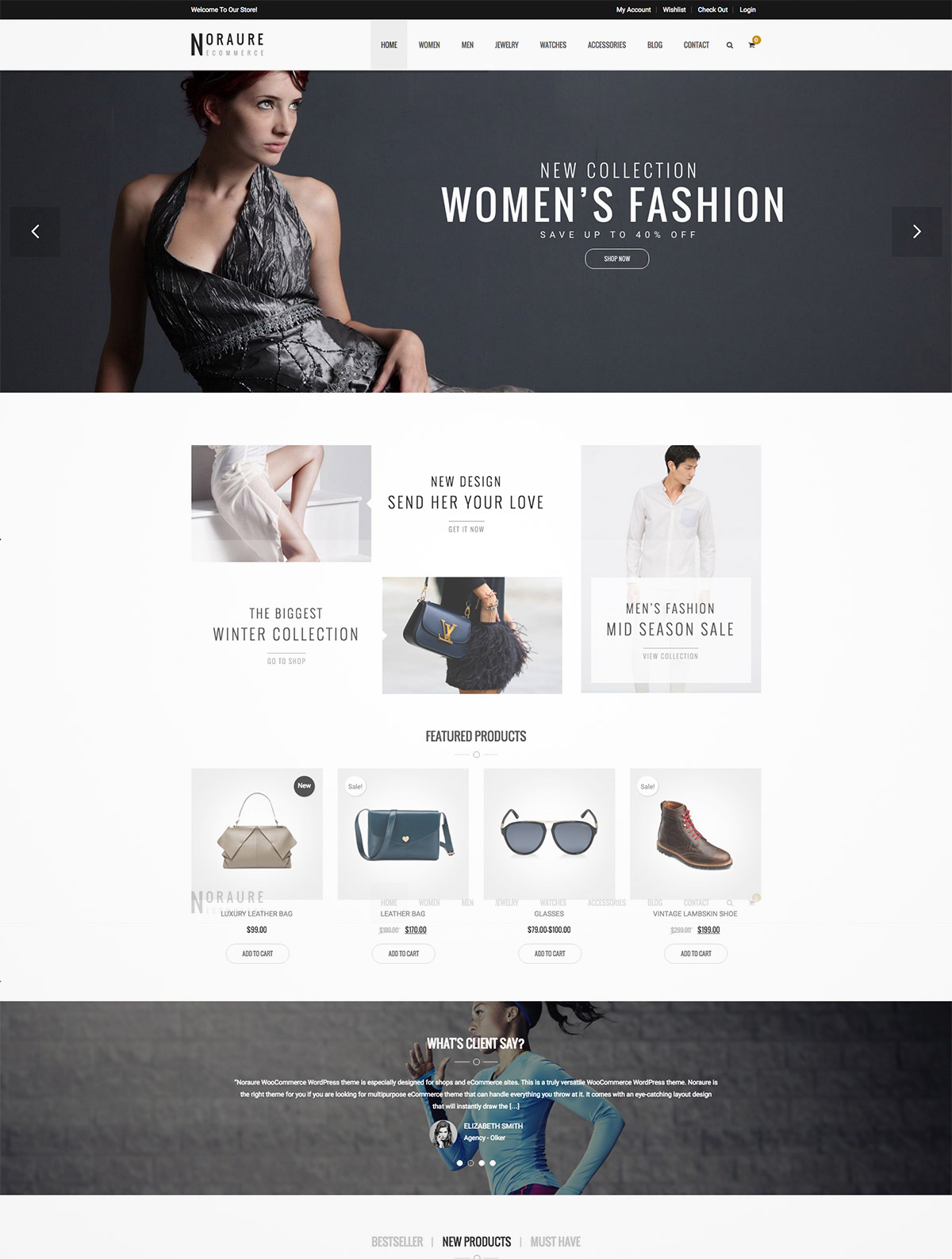 woocommerce responsive theme