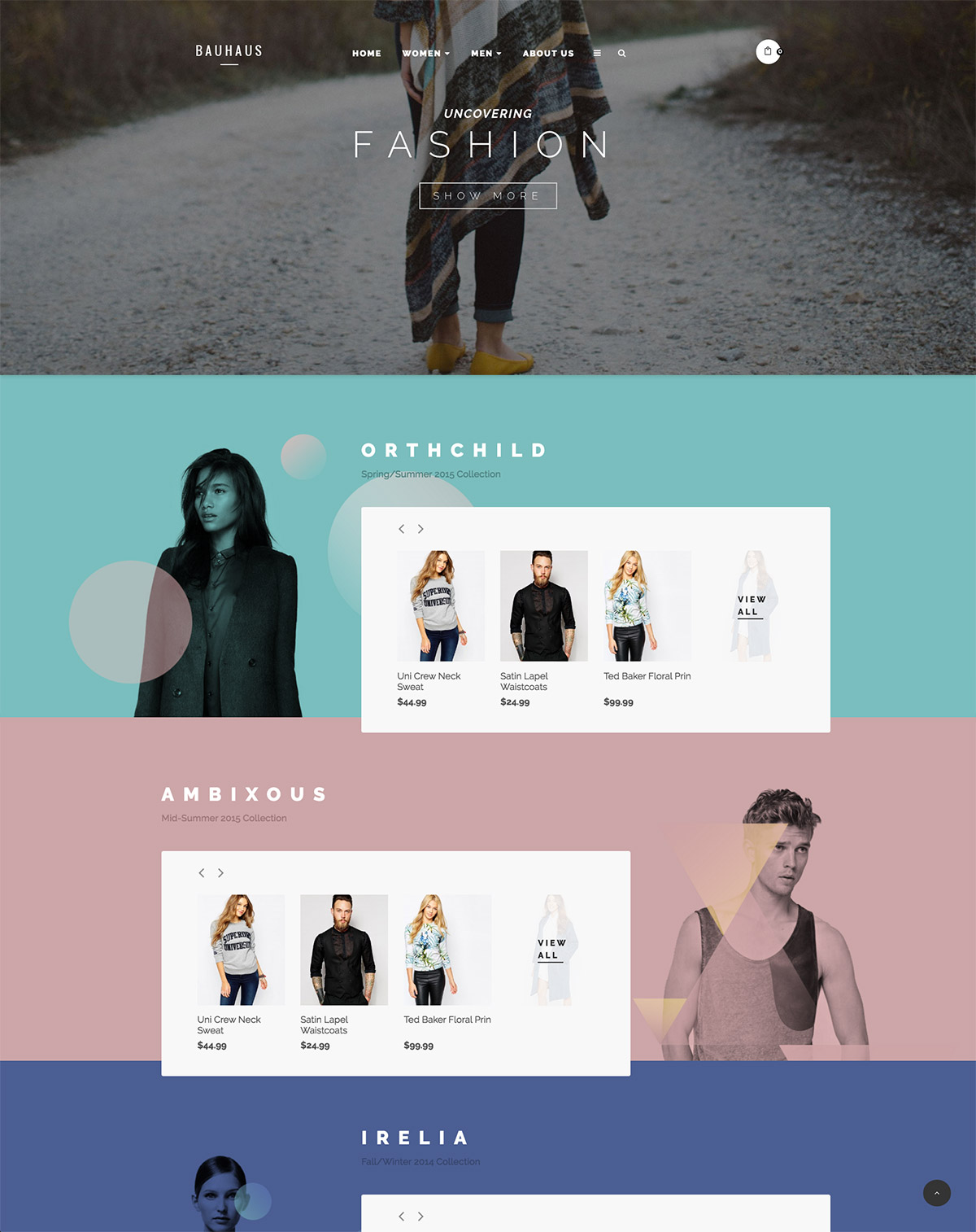 modern shop theme