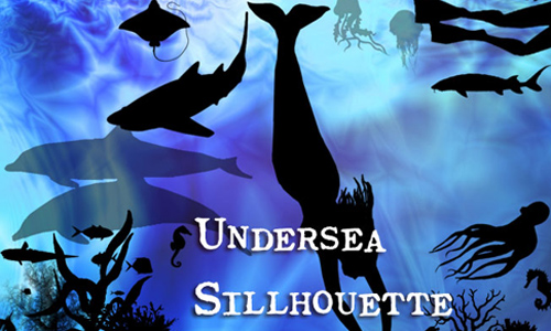 Undersea Sillhouette Brushes