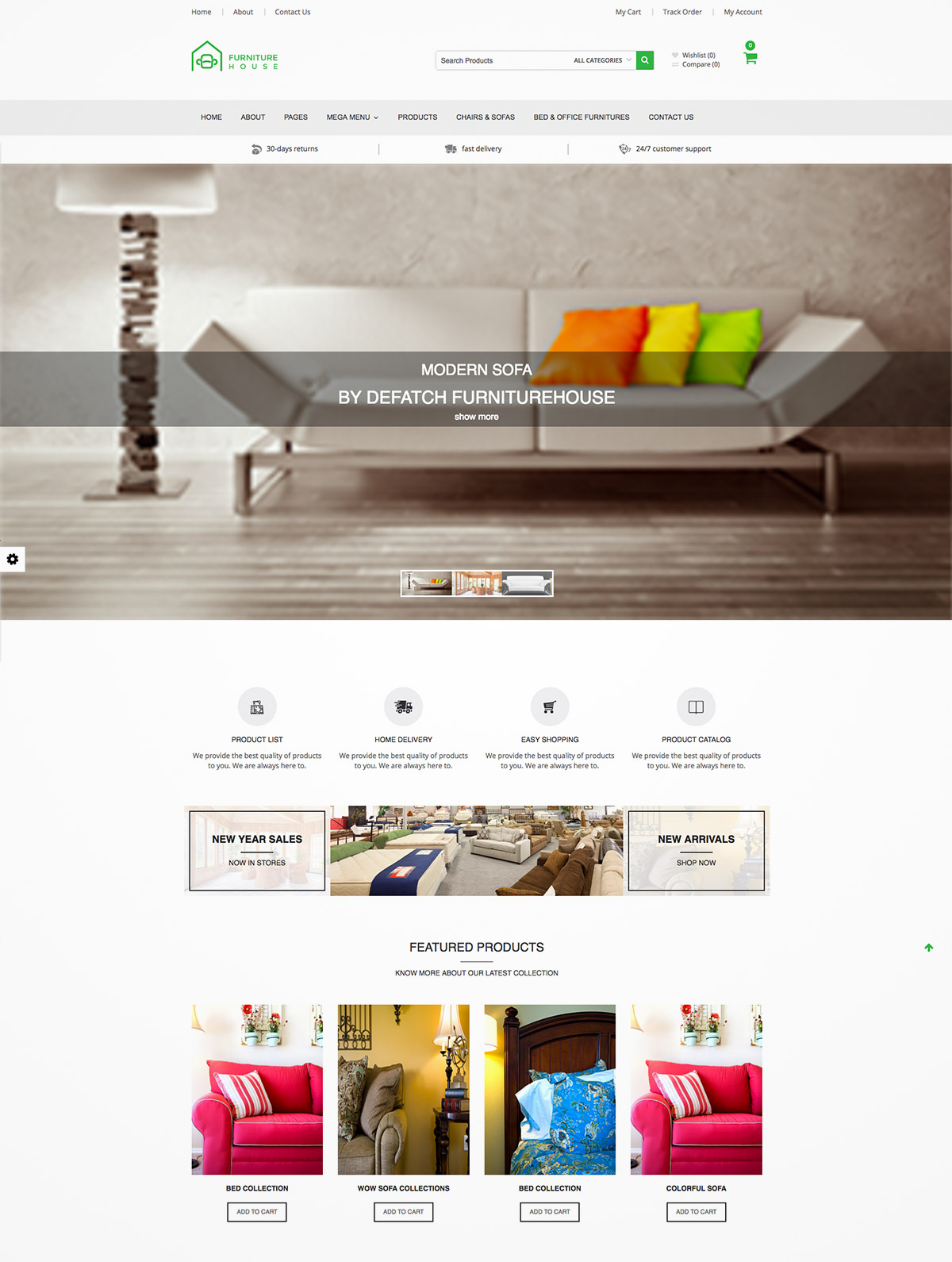 furnitures theme magento