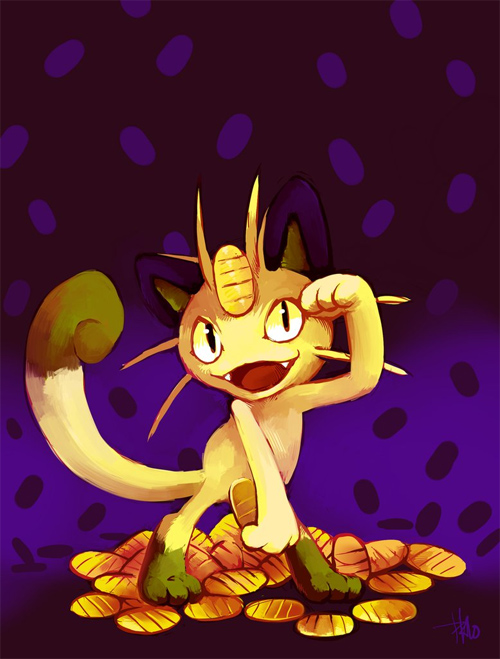 meowth used pay day