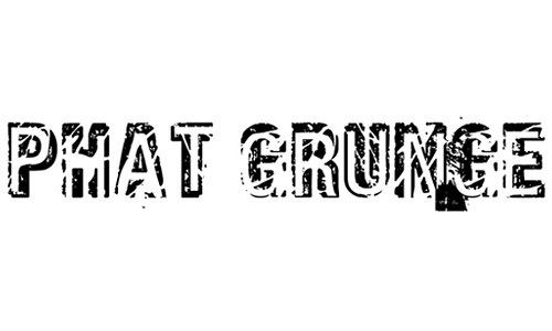 Phat Grunge Bold font
