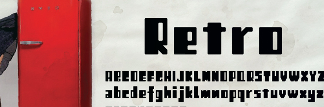 A New Collection of Retro Fonts