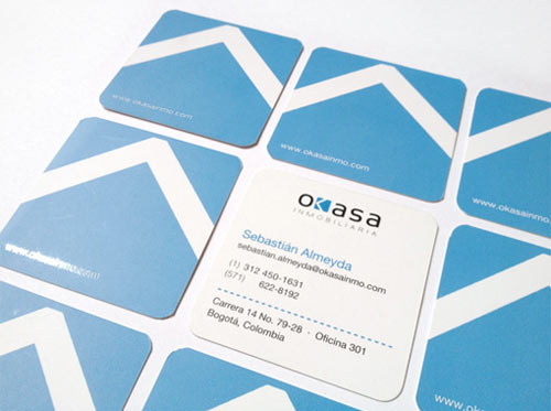 Square Real Estate Business Cards