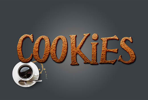 Sweet Cookies Text Effect in Photoshop For Beginners