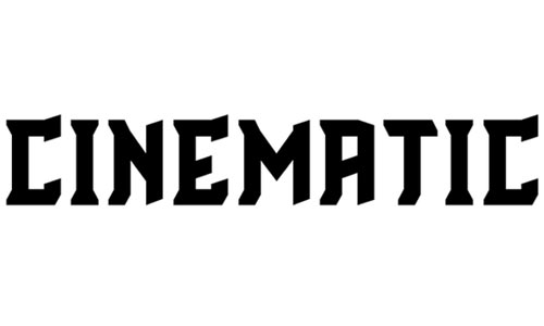 Cinematic English font