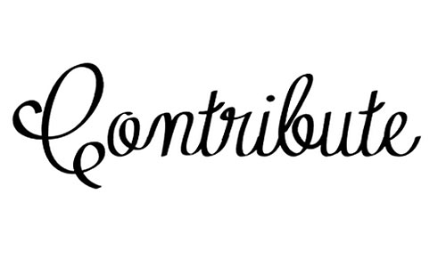 contribute font