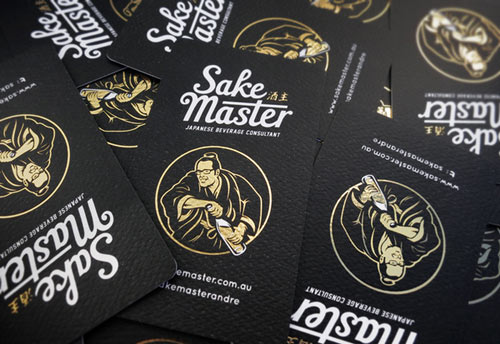 Sake Master Business Card