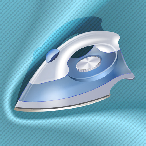 How to Illustrate a Realistic Iron using Gradients in Adobe Illustrator