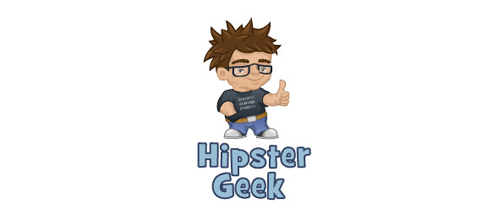 Hipster Geek logo