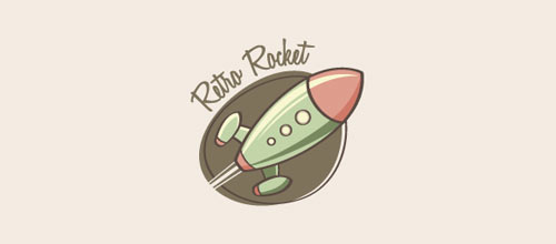Retro Rocket logo