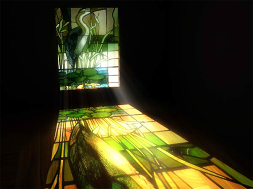 Quick Tip: Creating Stained Glass Using Advanced Transparency In 3D Studio Max