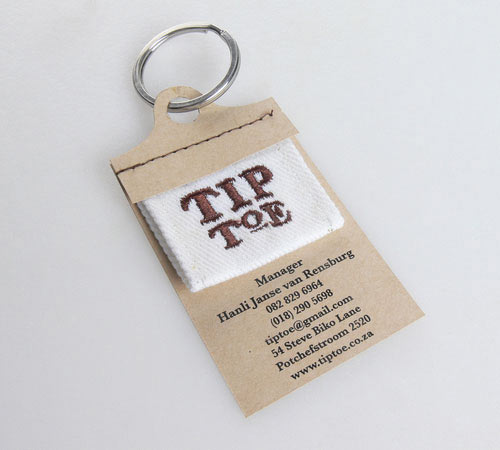 Business Card for: Tip Toe