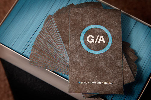Greg Anderson Business Card
