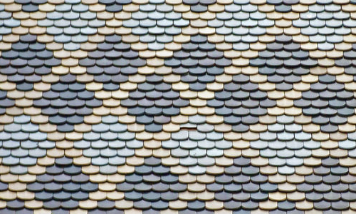 Roof tiles texture