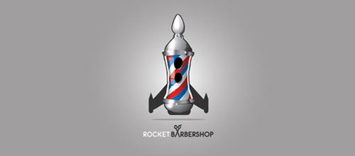 Rocket Barbershop logo