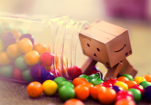 Candy sweets jar danbo photography cute