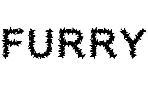 furry font