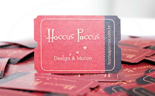 Hoccus Poccus Business Card