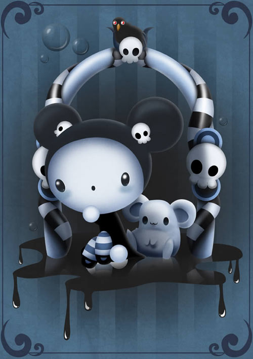 Create a Cute and Scary Children’s Illustration in Photoshop