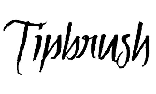Tipbrush Script font