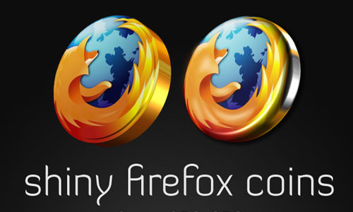 Shiny Firefox Coins