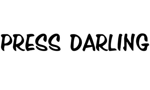 Press Darling font