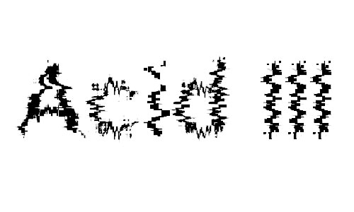 Acid III font