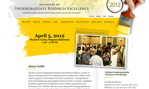 Showcase of Undergraduate Research Excellence