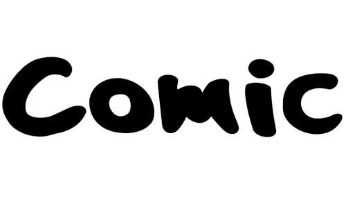 fonts commercial use comic book lettering