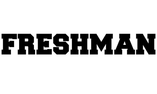 Freshman font