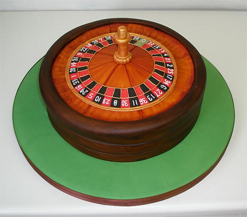 Roulette unusual cake design cool